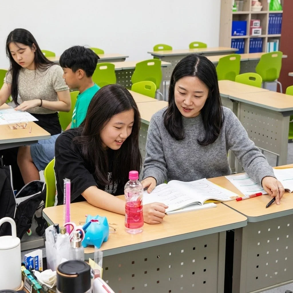 돈암 고등학원 내부 사진